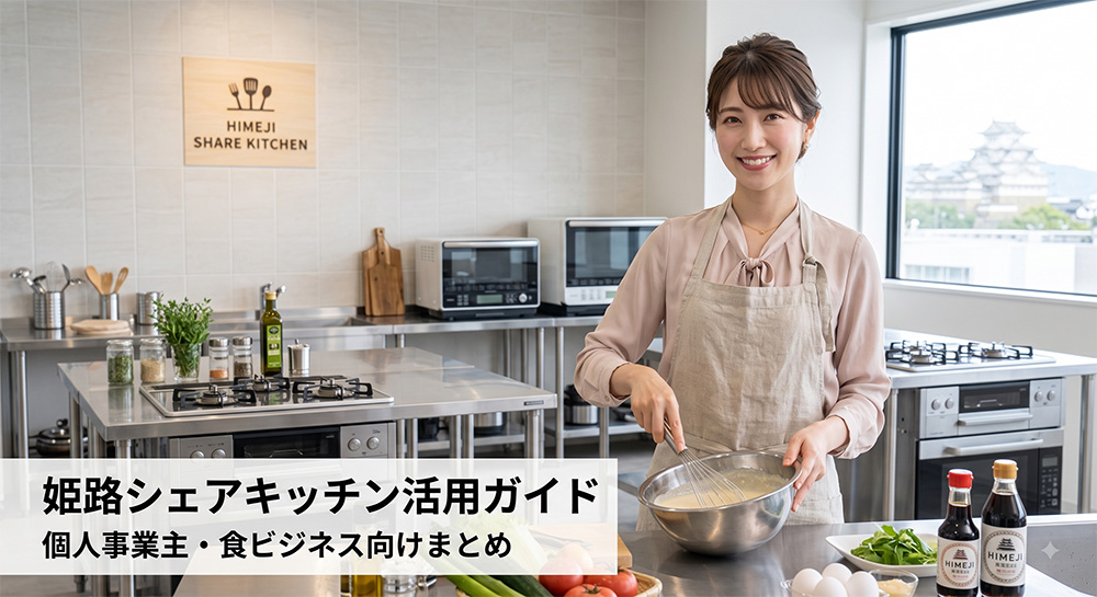 姫路でシェアキッチンは使える？個人事業主・食のビジネス向けまとめ