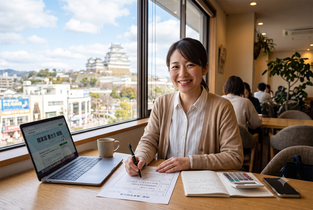 姫路で個人事業主として開業する方法｜開業届の書き方・出し方を解説